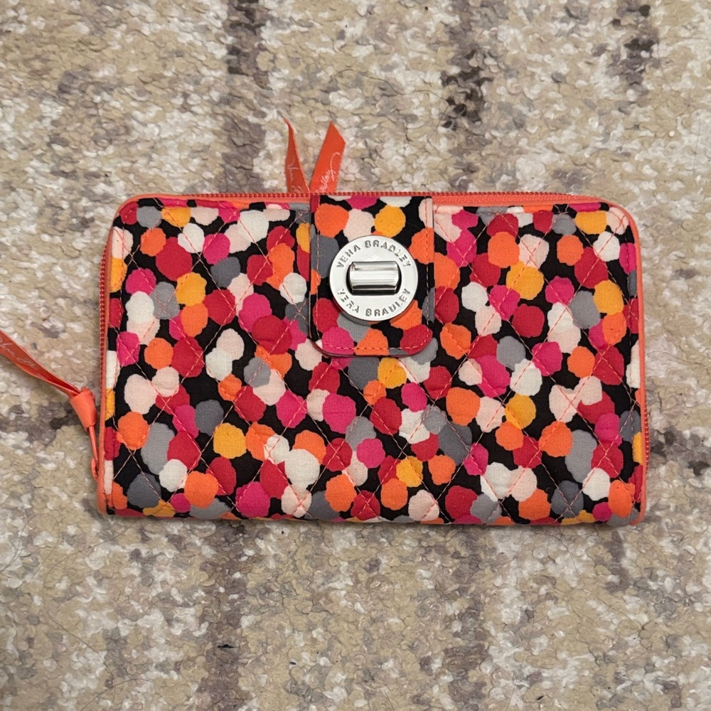 Vera Bradley Colorful Quilted Wallet